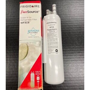 Lot of 4 Frigidaire WF3CB Water Filter for Frigidaire Refrigerator - White